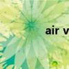 air video server不能满速