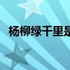 杨柳绿千里是小学几年级的（杨柳绿千里）