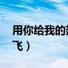 用你给我的翅膀飞 林俊杰（用你给我的翅膀飞）