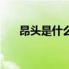 昂头是什么意思（姘头是什么意思头）