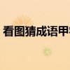 看图猜成语甲字成山（疯狂猜成语甲字成山）