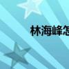 林海峰怎么了（林海峰百科全说）