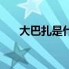 大巴扎是什么意思（大扎是什么意思）