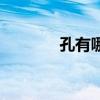 孔有哪些组词语（些组词语）