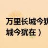万里长城今犹在不见当年秦始皇全诗（万里长城今犹在）