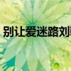 别让爱迷路刘翰之影视留声机（别让爱迷路）