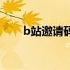 b站邀请码在哪里兑换（b站邀请码）