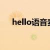 hello语音麦克风怎么调（哈喽麦克风）