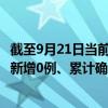 截至9月21日当前四川南充最新疫情消息今天实时数据通报:新增0例、累计确诊76例 截至9月21日当前四川南充最新疫情消息今天实时数据通报:新增0例、累计确诊76例
