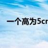 一个高为5cm的圆柱,如果它的高增加3cm