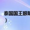 泰国国王眼睛怎么样（泰国国王眼睛怎么瞎的）
