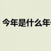 今年是什么年份属相是什么（今年是什么年）