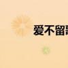爱不留歌词粤语（爱不留 歌词）