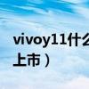 vivoy11什么时候上市的（vivox11什么时候上市）
