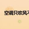 空调只吹风不制冷怎么办,外机铜管挂白霜
