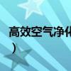 高效空气净化器的价钱是多少（净化空气价钱）