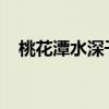桃花潭水深千尺不及汪伦送我情打一成语 桃花潭水深千尺不及汪伦送我情打一成语
