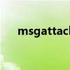 msgattach文件夹可以删除吗（msg）
