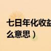 七日年化收益率怎么算(七日年化收益率是什么意思) 七日年化收益率怎么算(七日年化收益率是什么意思)
