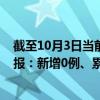 截至10月3日当前上海闵行区最新疫情消息今天实时数据通报:新增0例、累计确诊5445例 截至10月3日当前上海闵行区最新疫情消息今天实时数据通报:新增0例、累计确诊5445例