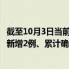截至10月3日当前湖南岳阳最新疫情消息今天实时数据通报：新增2例、累计确诊170例