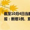 截至10月4日当前重庆彭水县最新疫情消息今天实时数据通报：新增1例、累计确诊11例