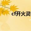 cf开火灵敏度怎么调最稳（cf开火）
