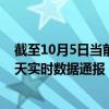 截至10月5日当前云南西双版纳傣族自治州最新疫情消息今天实时数据通报：新增19例、累计确诊55例
