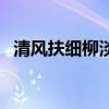 清风扶细柳淡月失梅花练字(清风扶细柳) 清风扶细柳淡月失梅花练字(清风扶细柳)