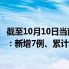 截至10月10日当前山西太原最新疫情消息今天实时数据通报：新增7例、累计确诊171例