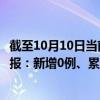 截至10月10日当前北京昌平区最新疫情消息今天实时数据通报：新增0例、累计确诊169例