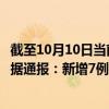 截至10月10日当前内蒙古呼伦贝尔最新疫情消息今天实时数据通报：新增7例、累计确诊691例