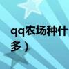 qq农场种什么经验最多（qq牧场养什么经验多）