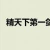 精天下第一剑是哪套国庆（精天下第一剑）