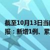 截至10月13日当前重庆垫江县最新疫情消息今天实时数据通报：新增1例、累计确诊25例