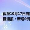 截至10月17日当前新疆吐鲁番地区最新疫情消息今天实时数据通报：新增0例、累计确诊31例