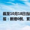 截至10月18日当前重庆梁平区最新疫情消息今天实时数据通报：新增0例、累计确诊8例