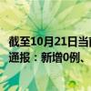截至10月21日当前内蒙古兴安盟最新疫情消息今天实时数据通报:新增0例、累计确诊24例 截至10月21日当前内蒙古兴安盟最新疫情消息今天实时数据通报:新增0例、累计确诊24例