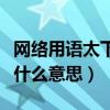 网络用语太下头了是什么意思(太下头了网络什么意思) 网络用语太下头了是什么意思(太下头了网络什么意思)