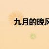 九月的晚风吹的出所有温柔（有温柔）