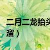 二月二龙抬头顺口溜儿童（二月二龙抬头顺口溜）