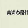 高姿态是什么意思?（高姿态什么意思）
