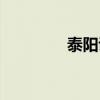 泰阳证券官网（泰阳证券）