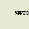 5英寸的碗口直径多少(5英寸) 5英寸的碗口直径多少(5英寸)