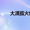 大漠孤火烟直长河落日圆扩写100字