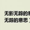 无影无踪的意思是什么(最佳答案)七个（无影无踪的意思）