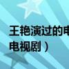 王艳演过的电视剧讲宫廷厨娘的（王艳演过的电视剧）