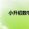 小升初数学必考题型2021卷子人教版