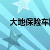 大地保险车险排名第几（大地保险车险）