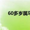 60多岁属马是哪一年（属马是哪一年）